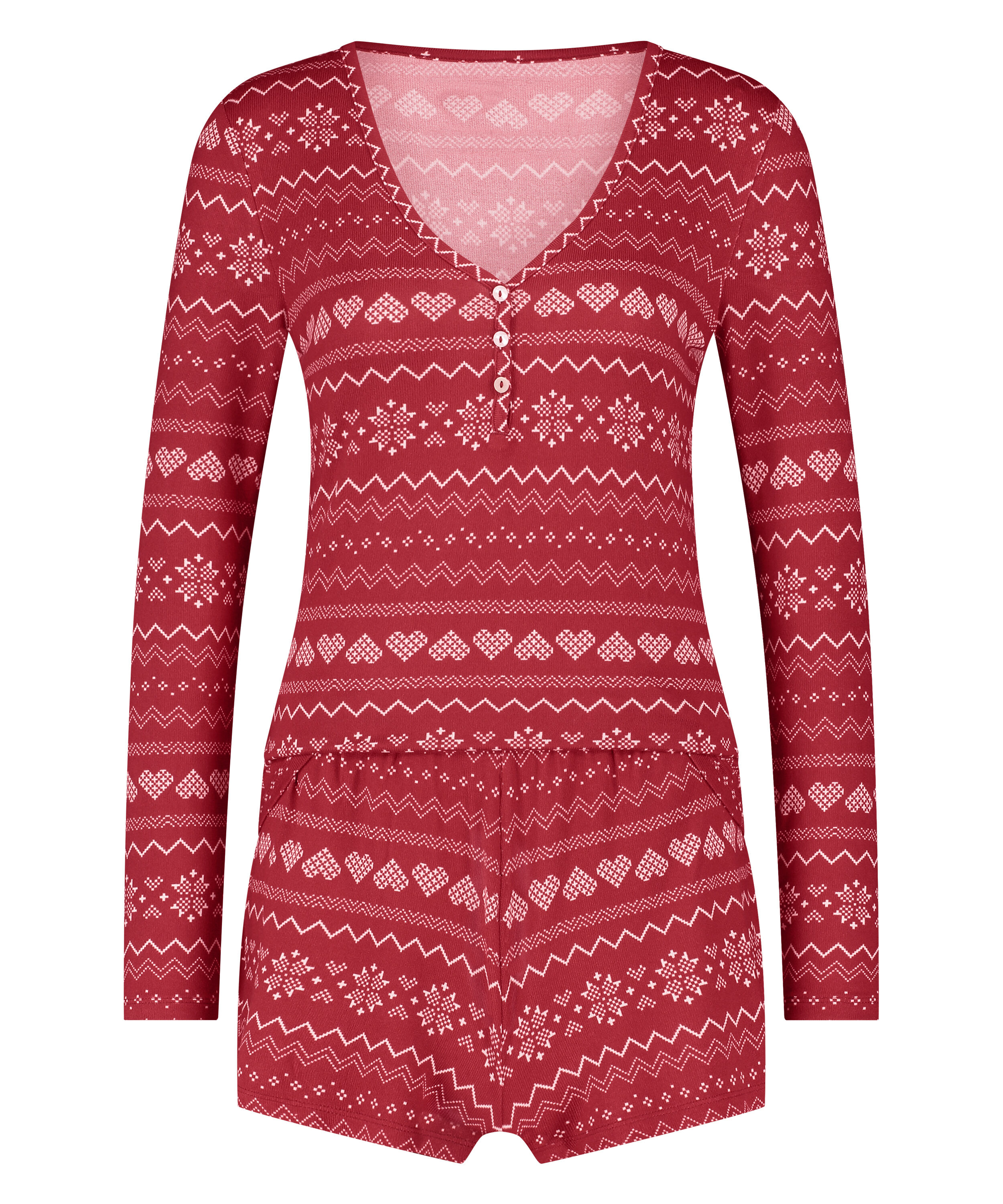 Ensemble de pyjama, Rouge