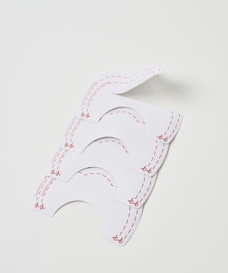 2 paquets de cache-tétons avec effet galbe, Beige