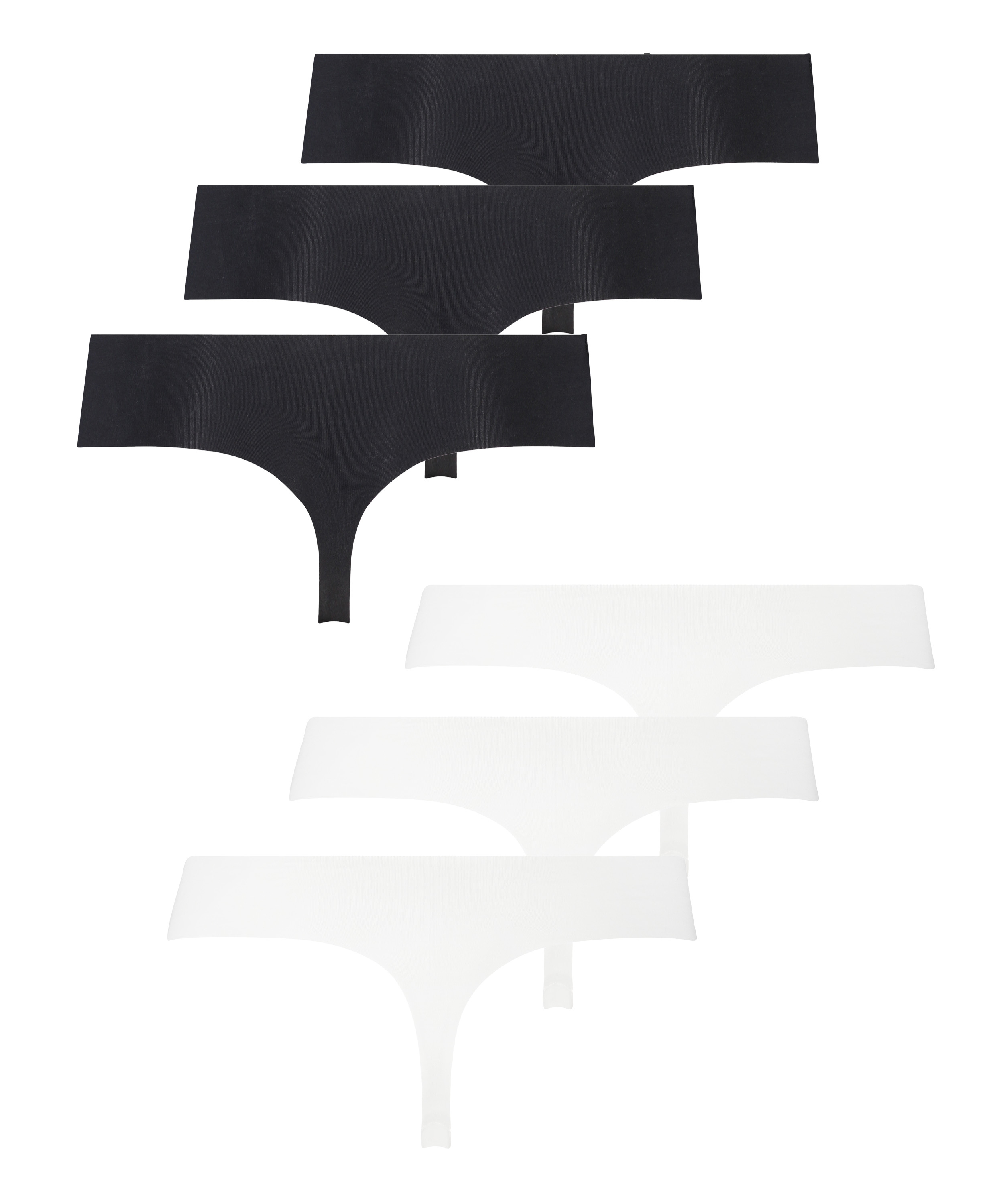 6-pack invisible string, Wit, main