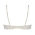 Soutien-gorge &agrave; armatures pr&eacute;form&eacute; push-up Marine, Blanc