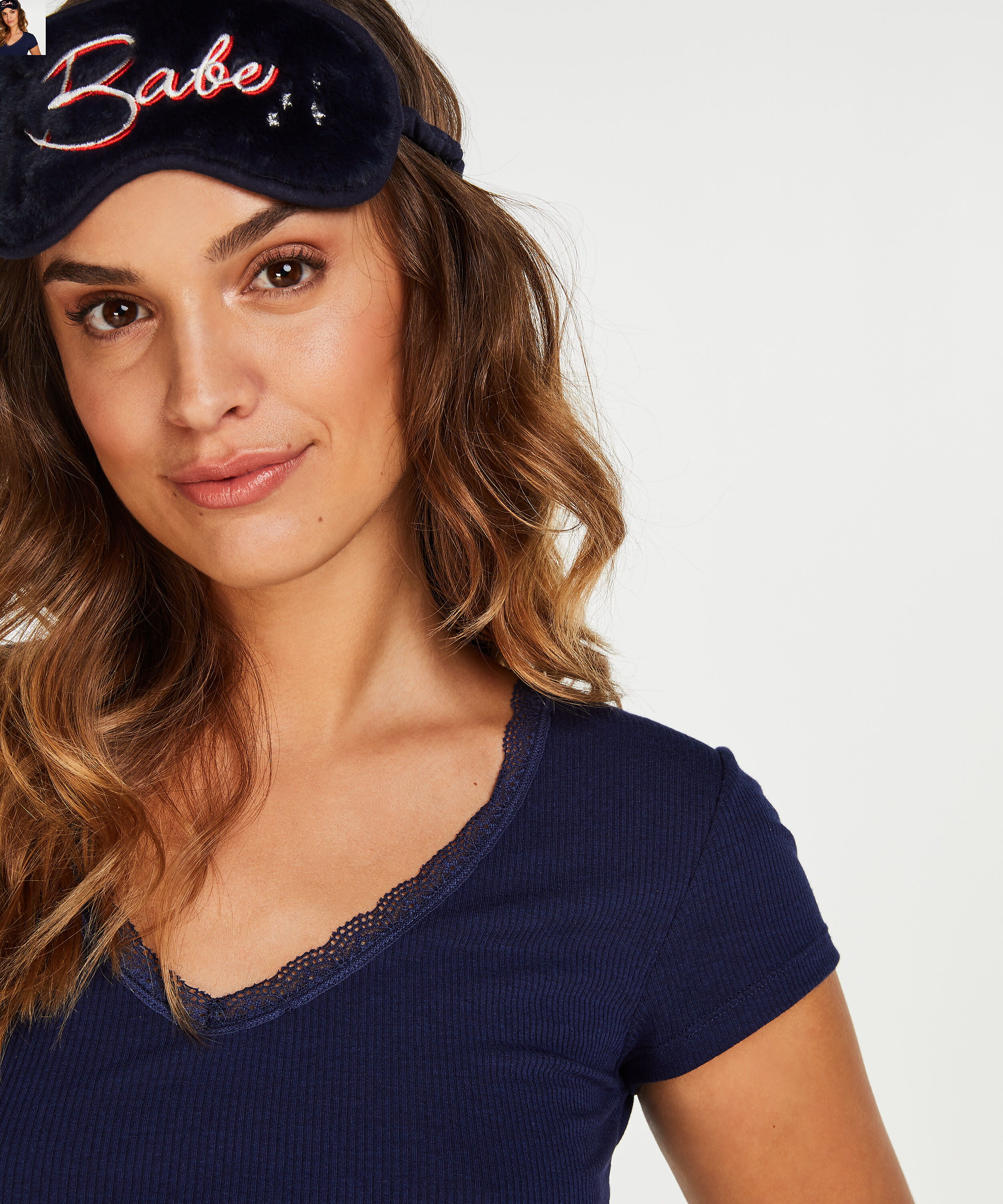 Slaapmasker babe, Blauw