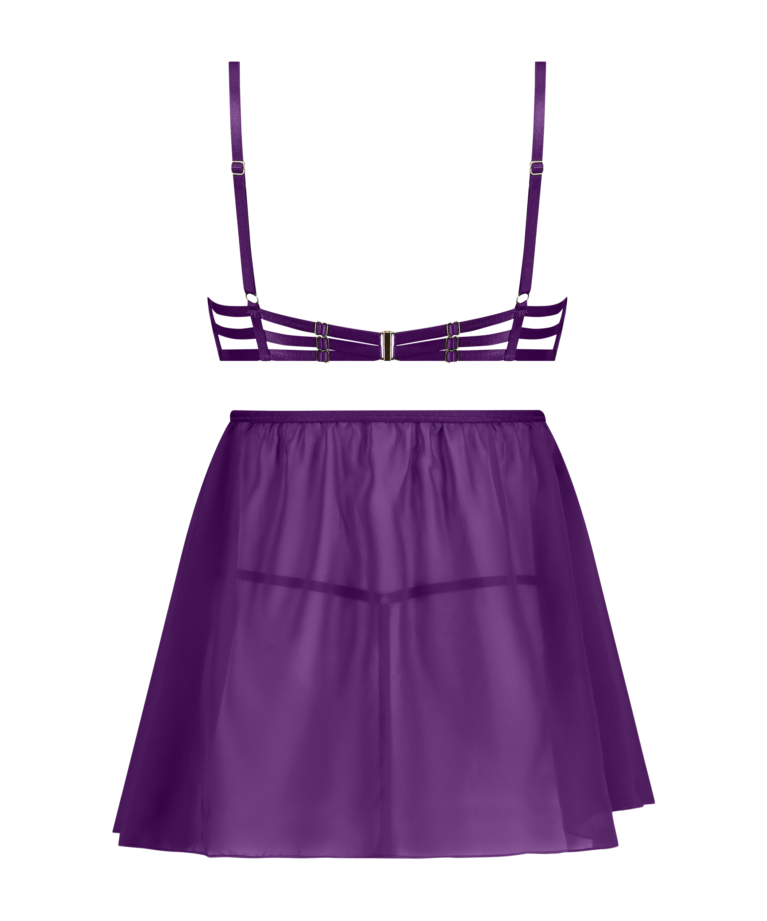 Babydoll Belladonna, Pourpre, main