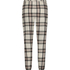 Petite Pyjamabroek Twill Check, Beige