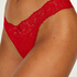 Extra lage string Madison, Rood
