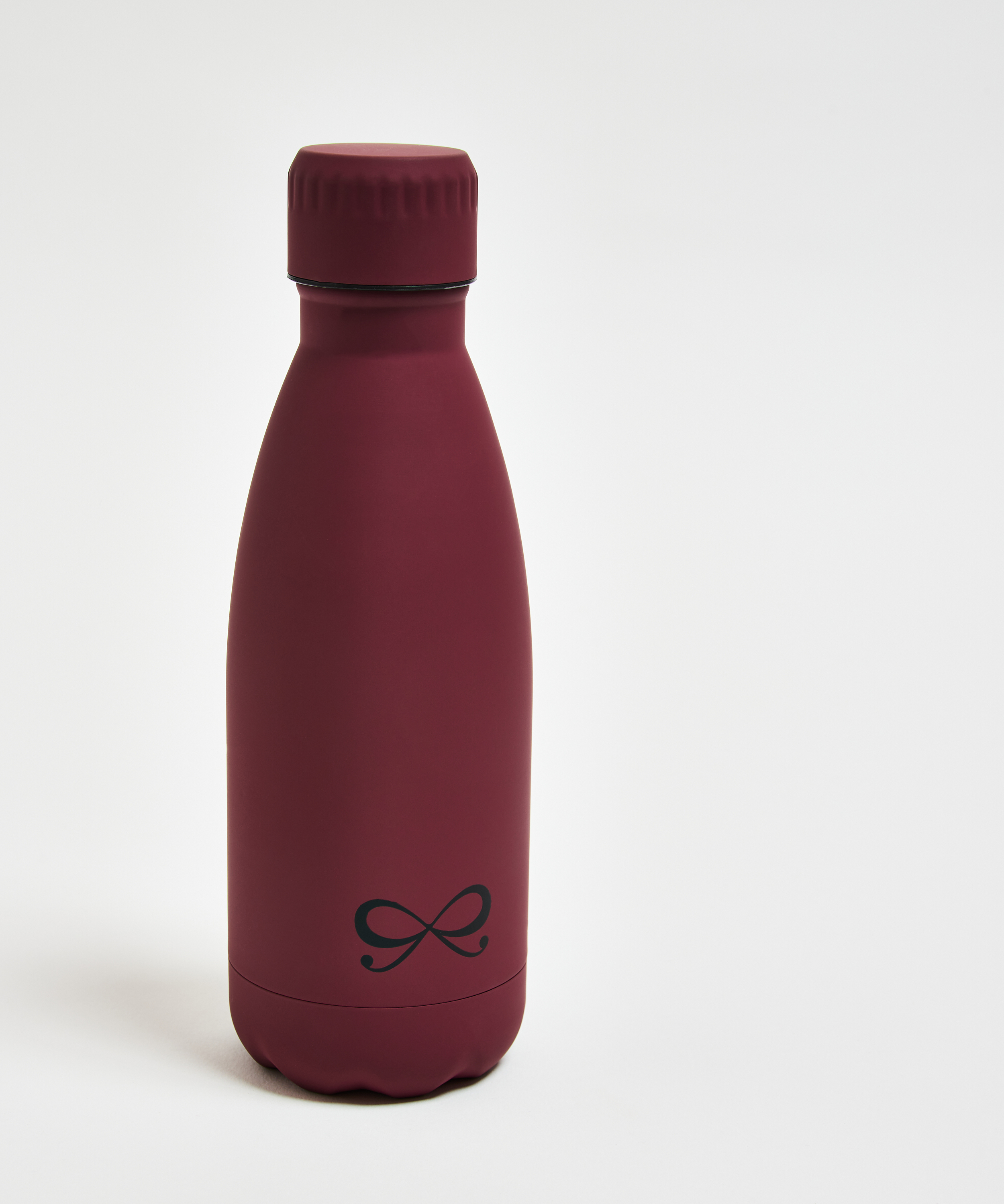 Bouteille thermos, Pourpre, main