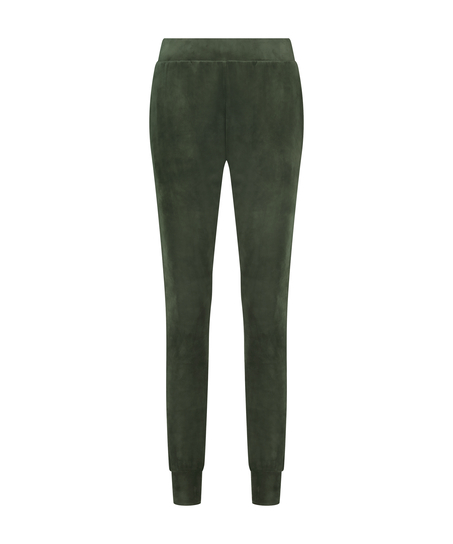 Petite Joggingbroek Velours, Groen