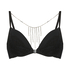 Voorgevormde beugel bh Samantha, Zwart