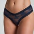 Brazilian V-shape mesh, Blauw