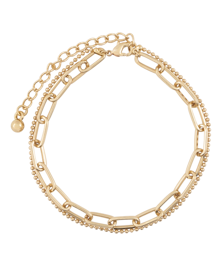 Bracelet en chaîne, Jaune