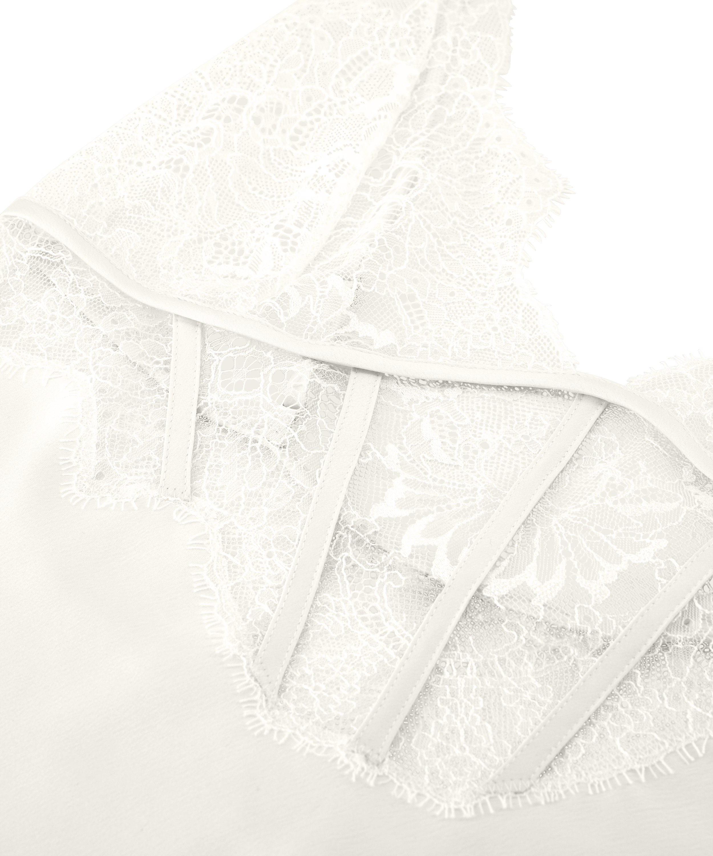 Top Camille, Wit, main