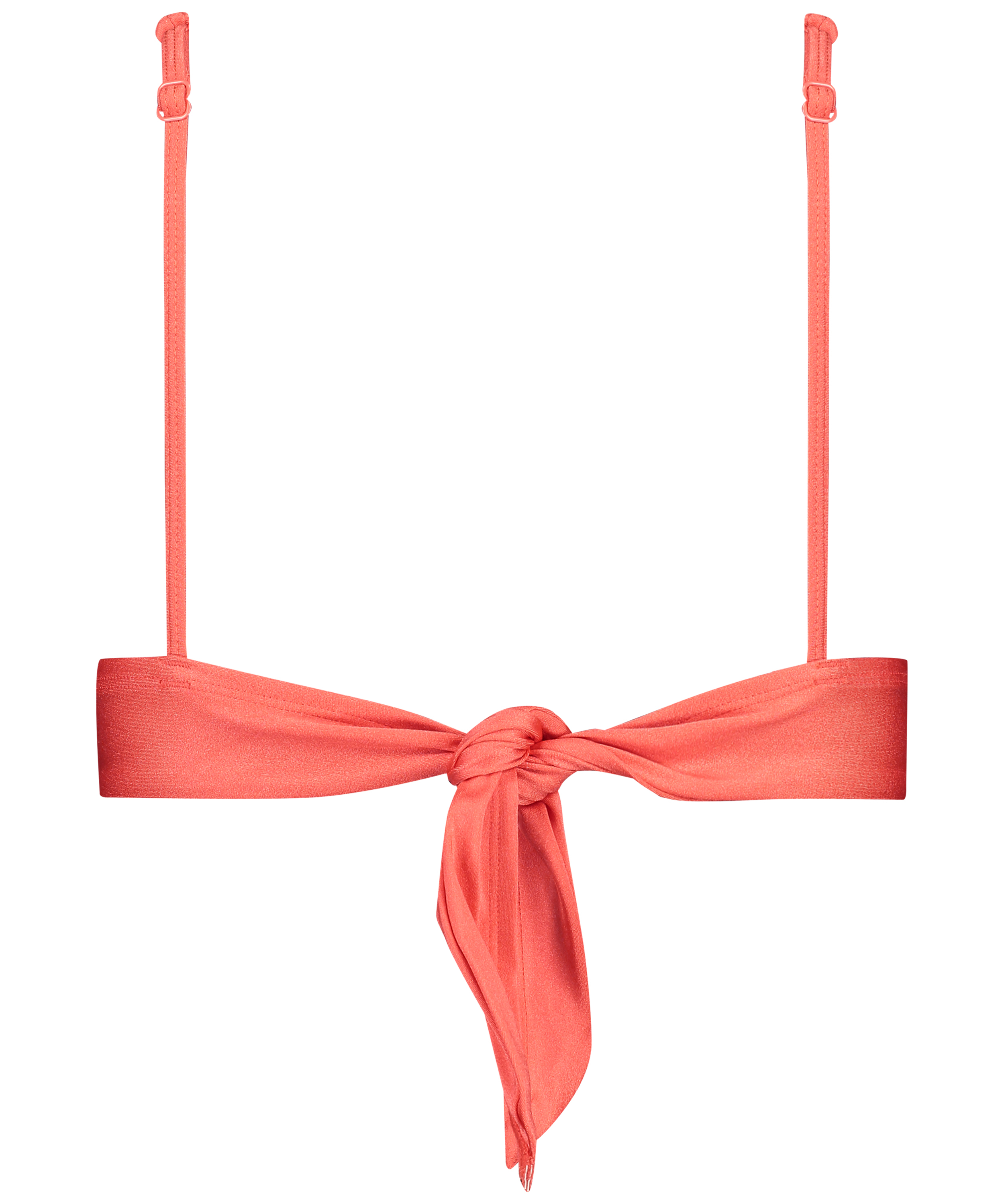 Triangel bikinitop Luxe, Rood, main