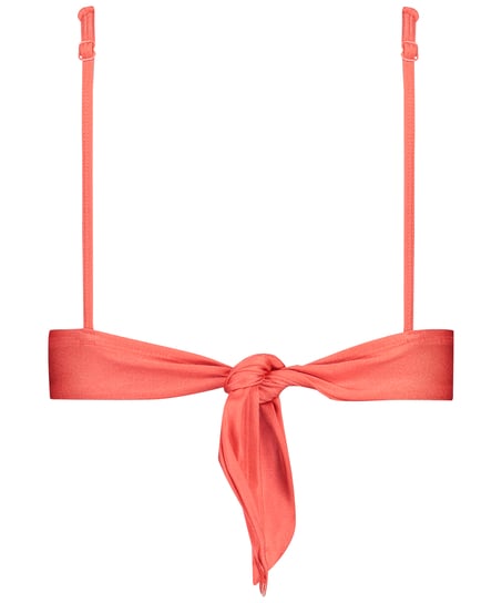 Triangel bikinitop Luxe, Rood