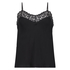 Cami Top A-line Jersey, Noir