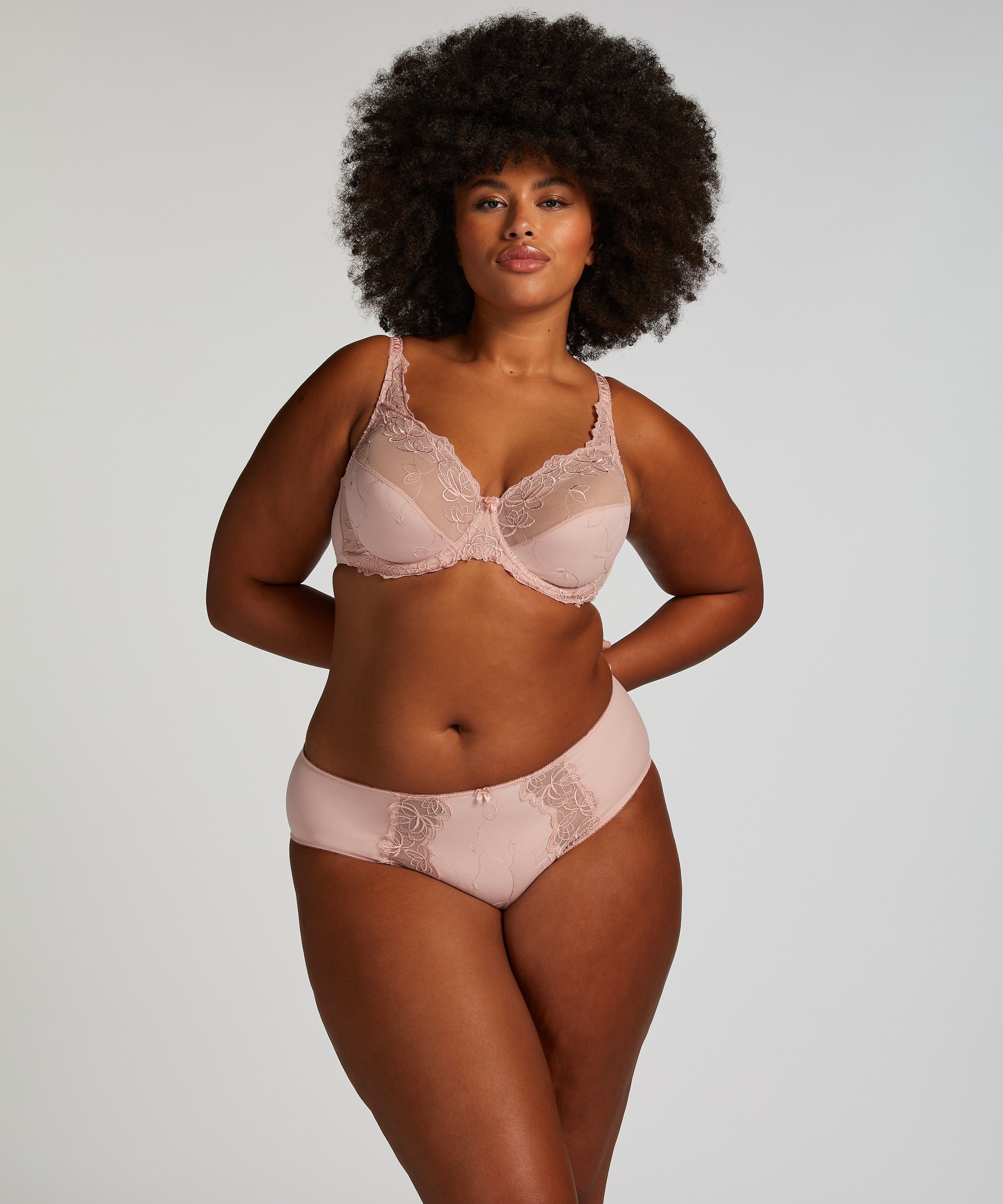 Soutien-gorge à armatures non-préformé Diva, Rose, main