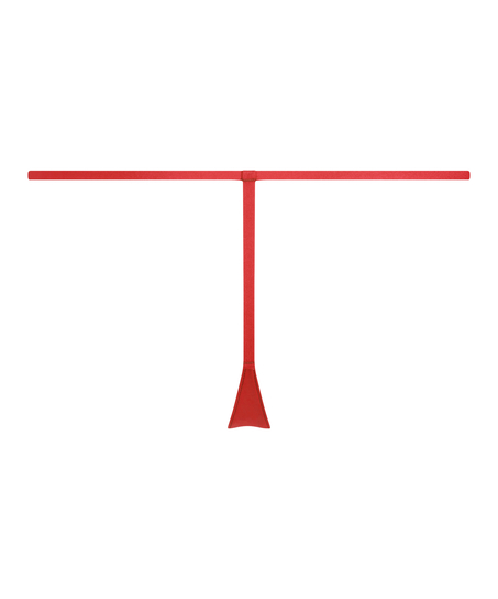 Invisible string Stripe Mesh, Rood