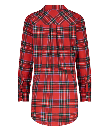 Chemise de nuit Menshirt Jersey, Rouge