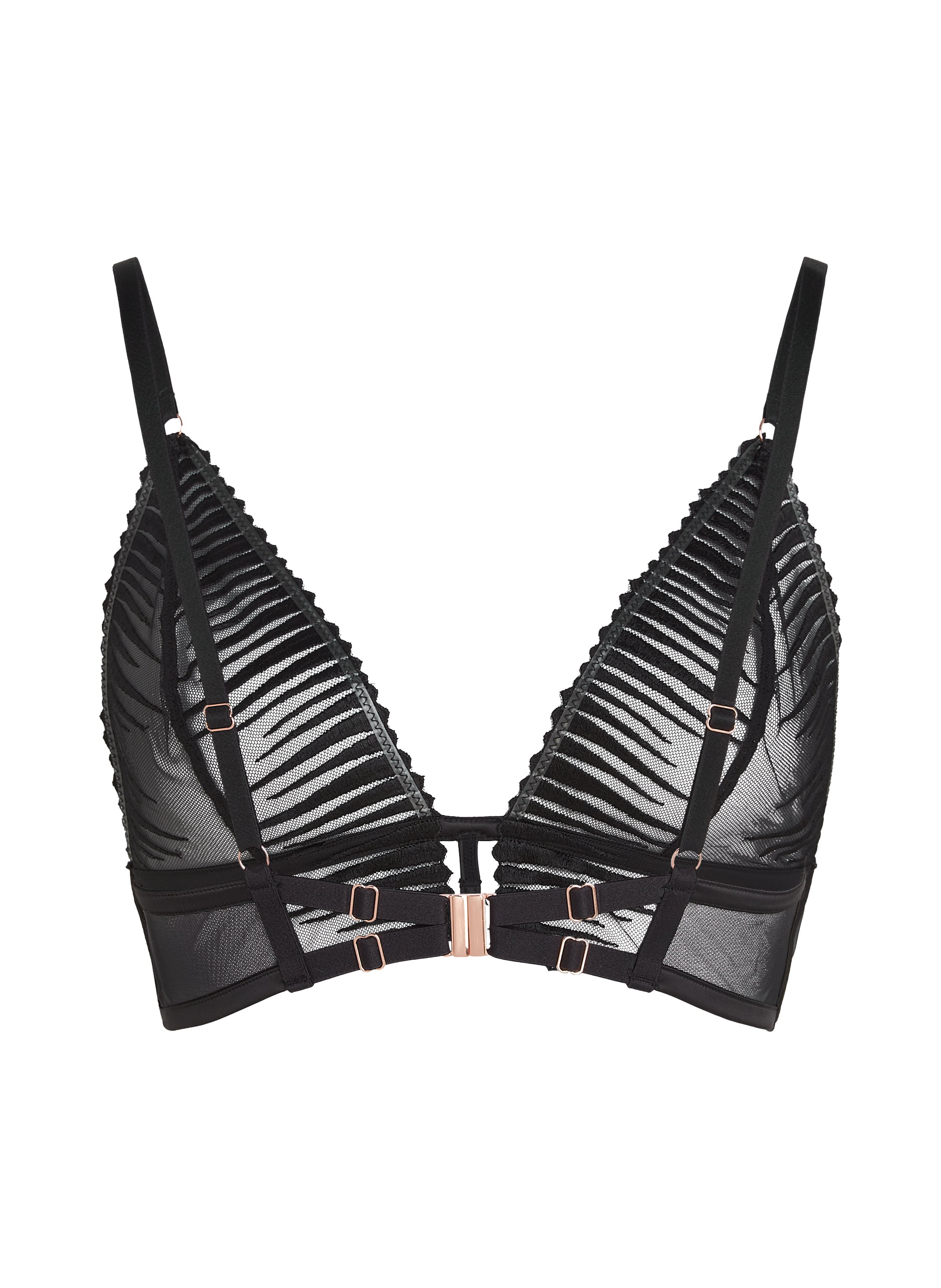 Bralette Alice, Zwart, main