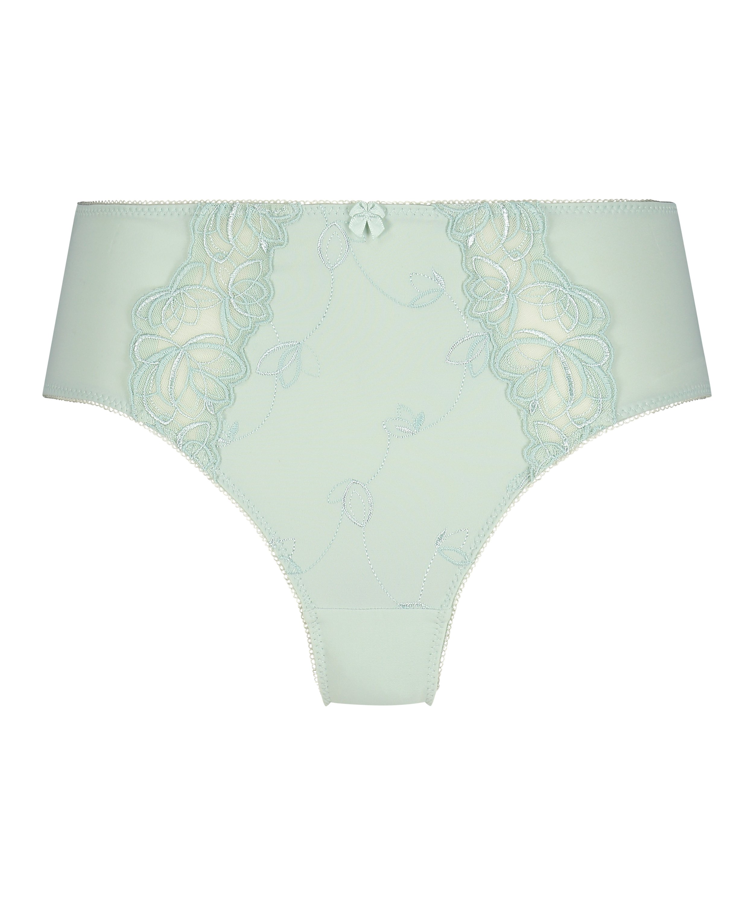 Slip taille haute Diva, Vert, main