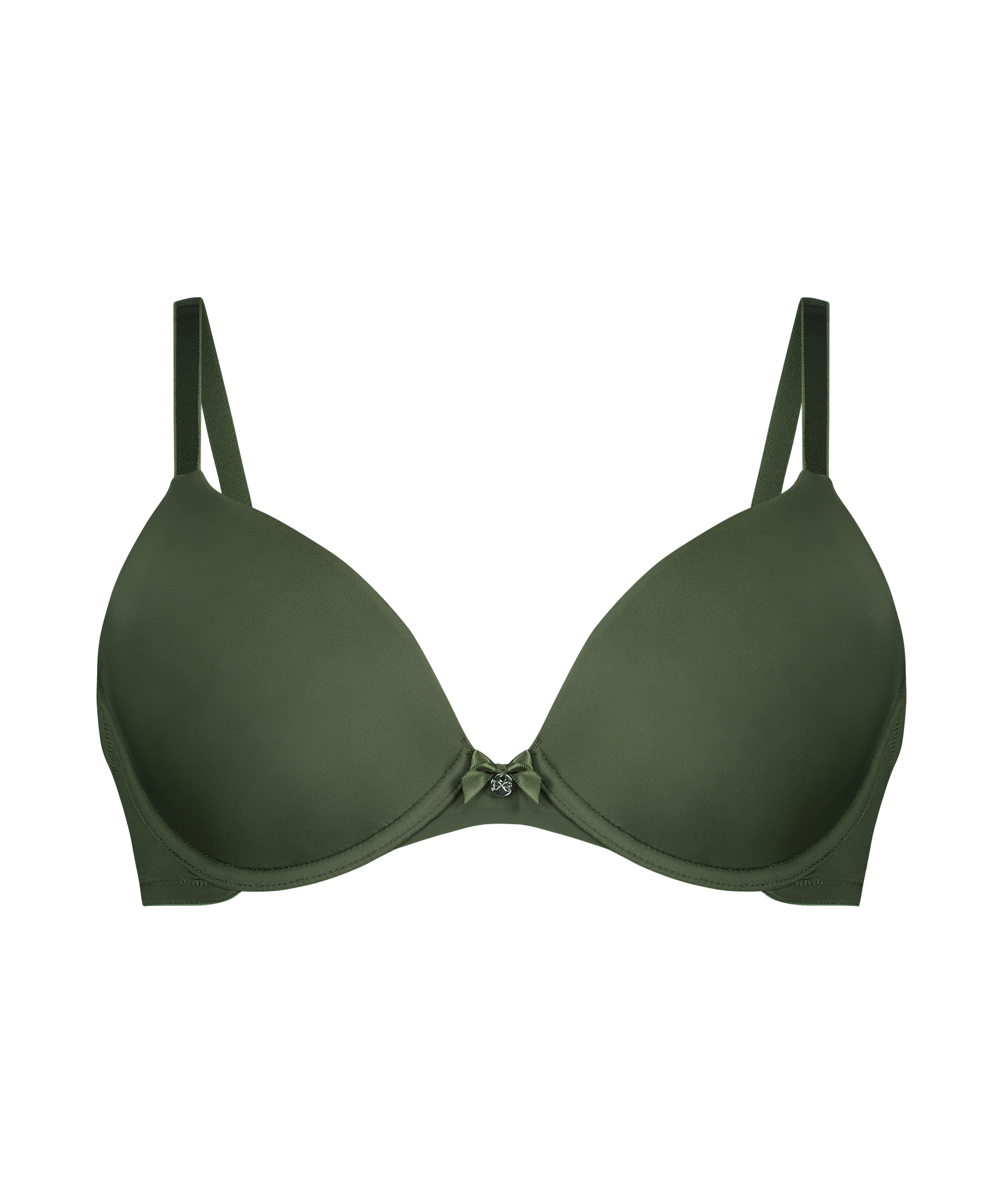Soutien-gorge &agrave; armatures pr&eacute;form&eacute; Plunge, Vert, main