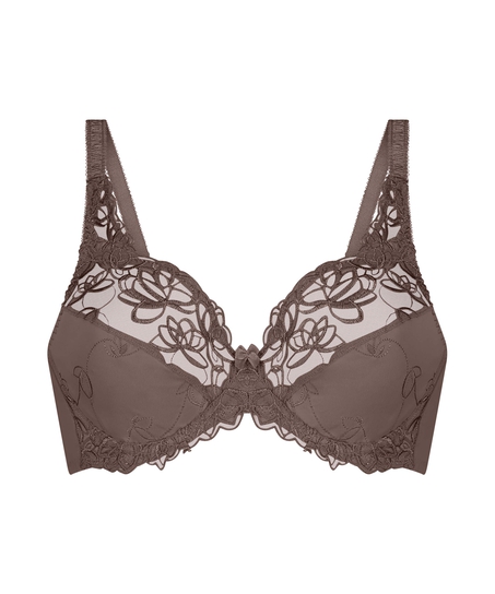 Soutien-gorge &agrave; armatures non-pr&eacute;form&eacute; Diva, Brun