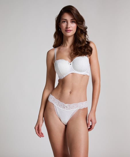 Extra lage string Madison, Wit