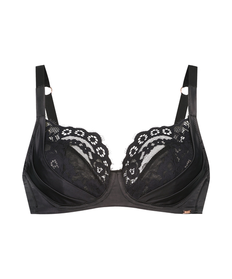 Soutien-gorge à armatures non-préformé Jacqueline, Noir