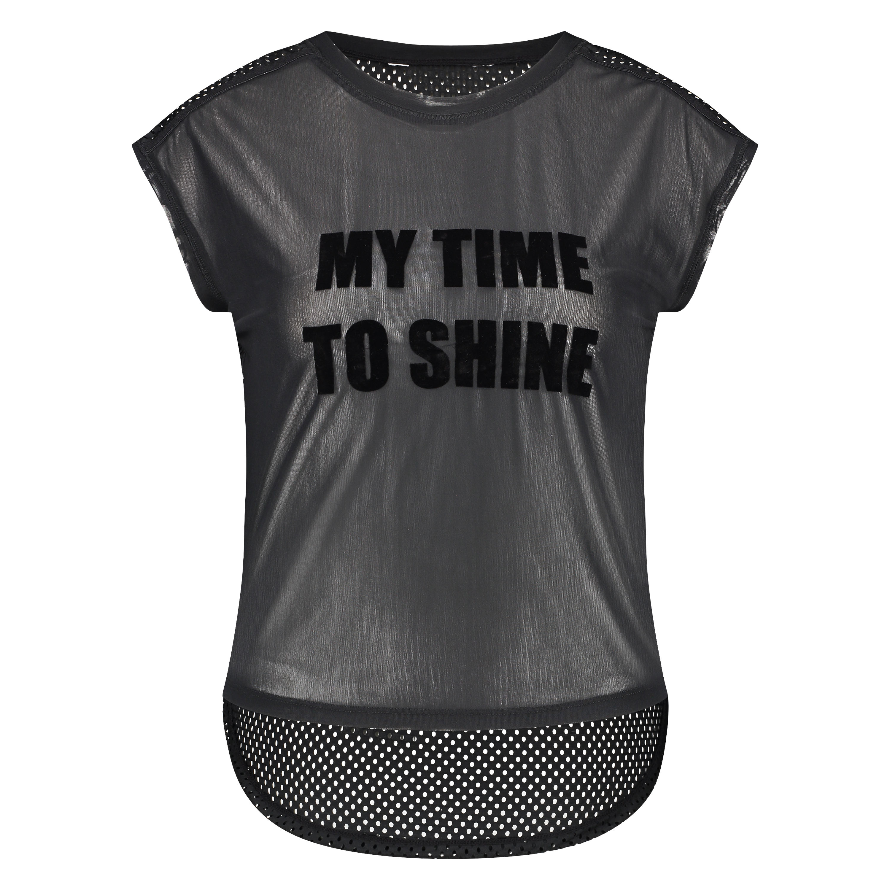 Top de sport HKMX Time to shine, Noir, main