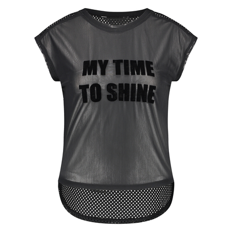 Top de sport HKMX Time to shine, Noir