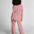 Pyjama en sergé, Rouge