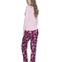 Shyla Pants Flower, Pourpre