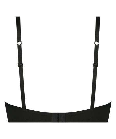 Niet-voorgevormde beugel bh Ruby, Zwart