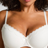 Soutien-gorge &agrave; armatures rembourr&eacute; Lola, Blanc