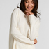 Pyjama Top Loose Pointelle, Blanc