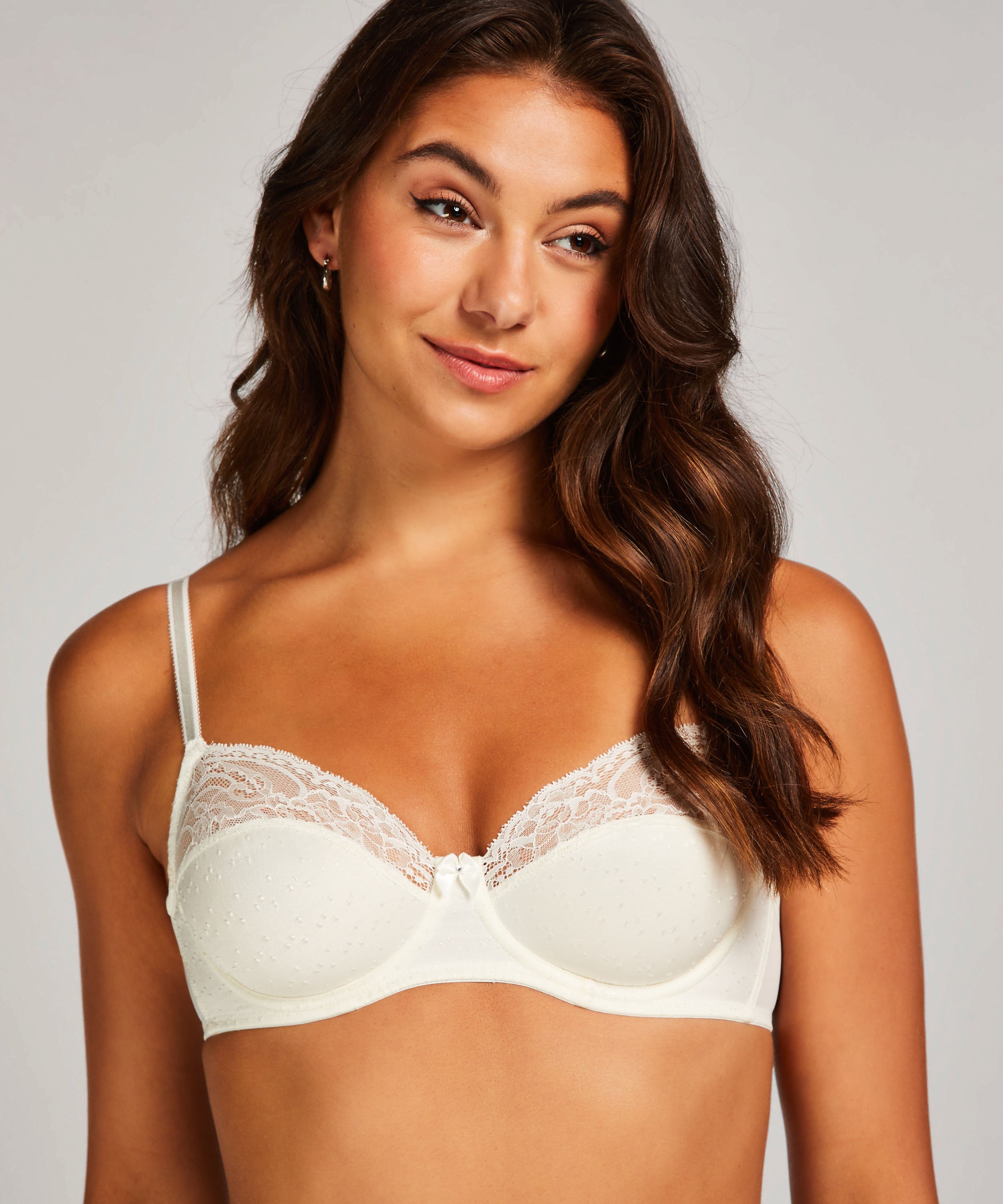 Soutien-gorge &agrave; armatures non-pr&eacute;form&eacute; Sophie, Blanc, main