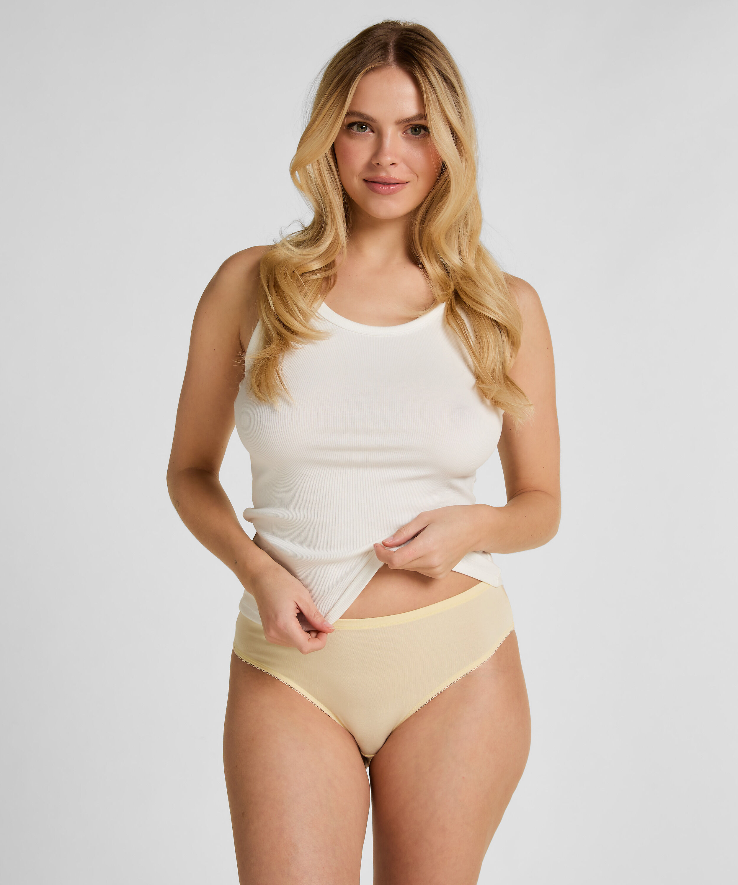 Culotte brésilienne Alex, Jaune