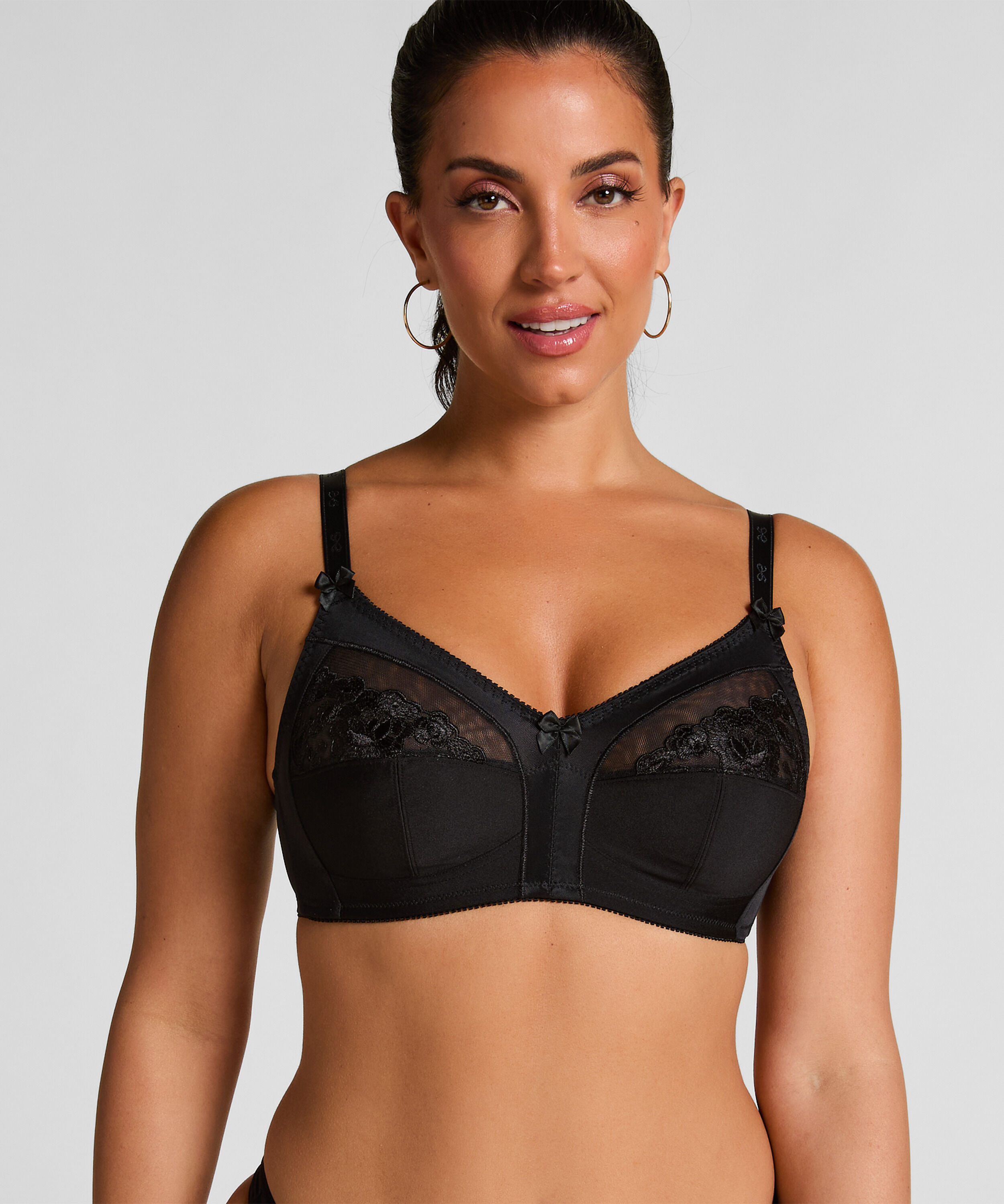 Soutien-gorge soft sans armatures Sara, Noir