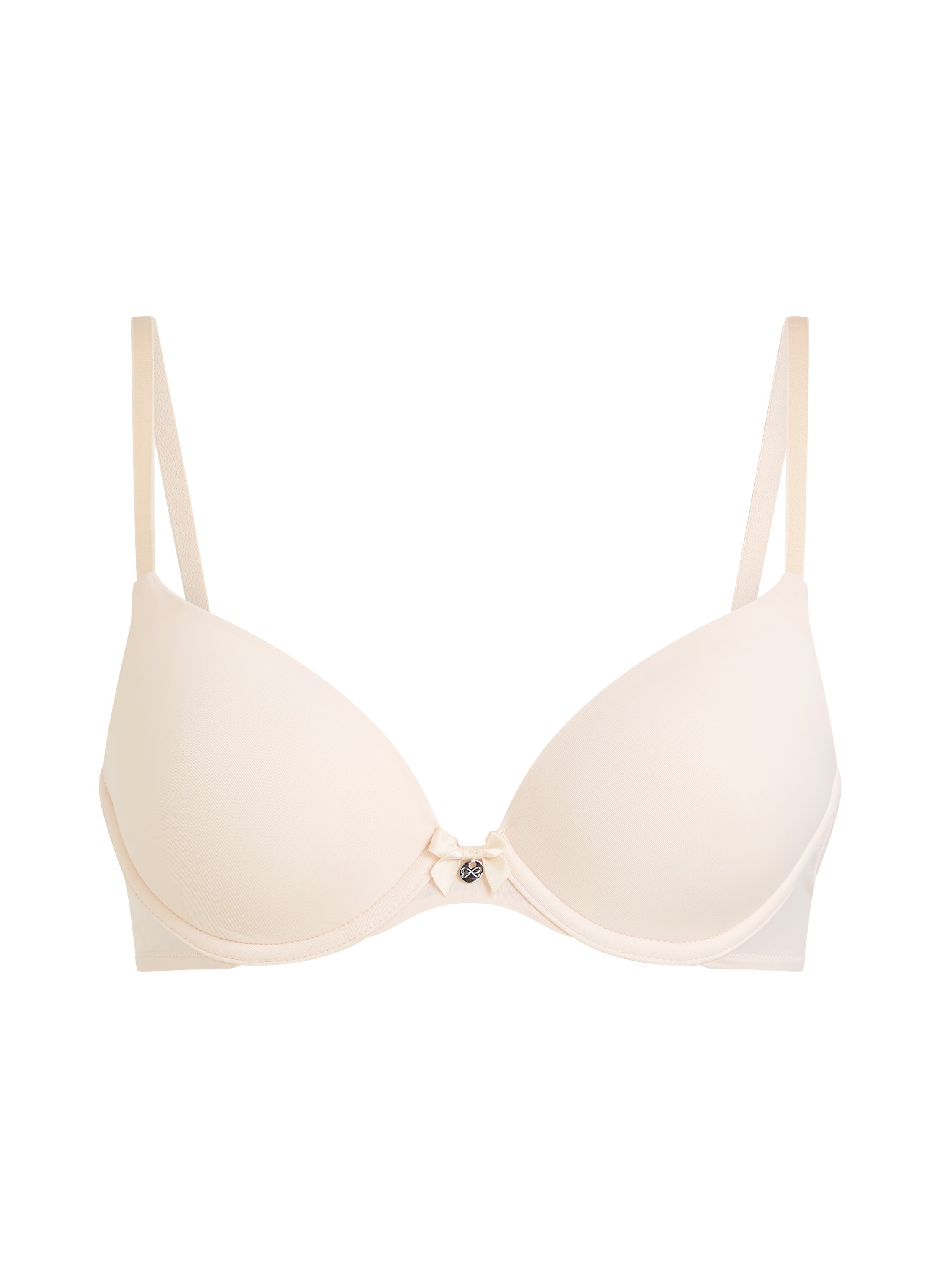 Soutien-gorge à armatures préformé Plunge, Beige, main