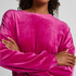 Velours Top, Roze