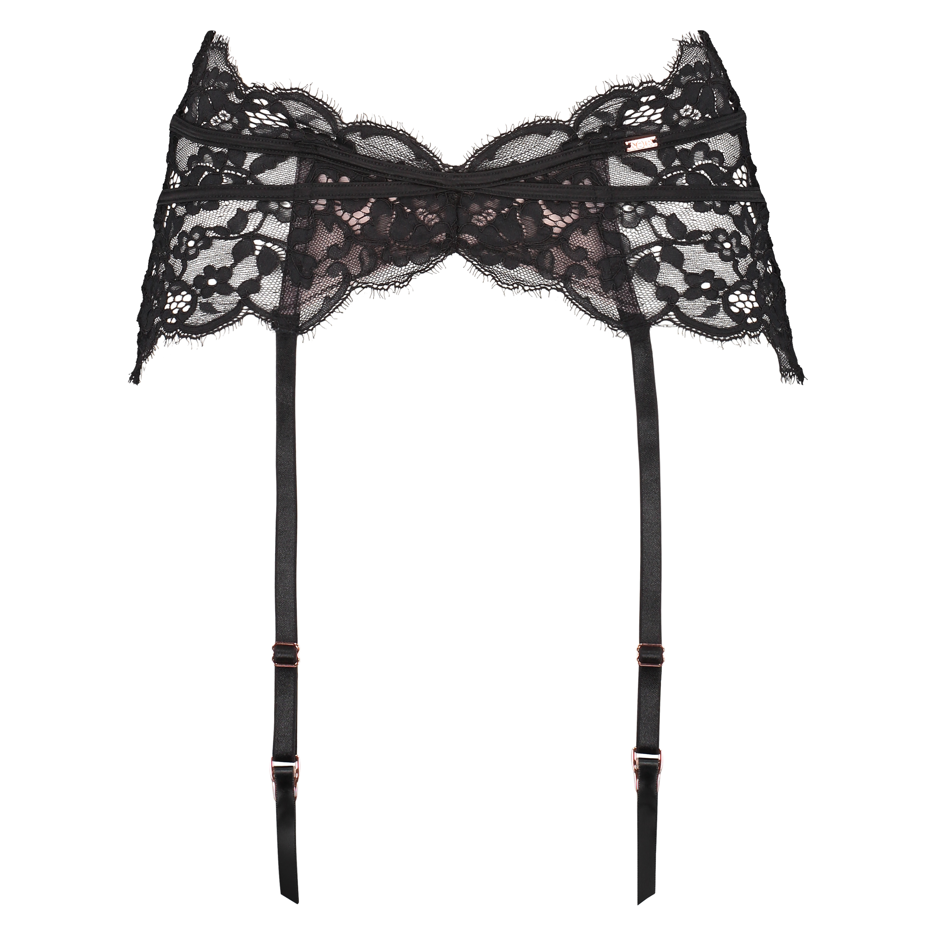 Jarretel Poppy, Zwart, main