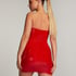 Slipdress met beugel, Rood