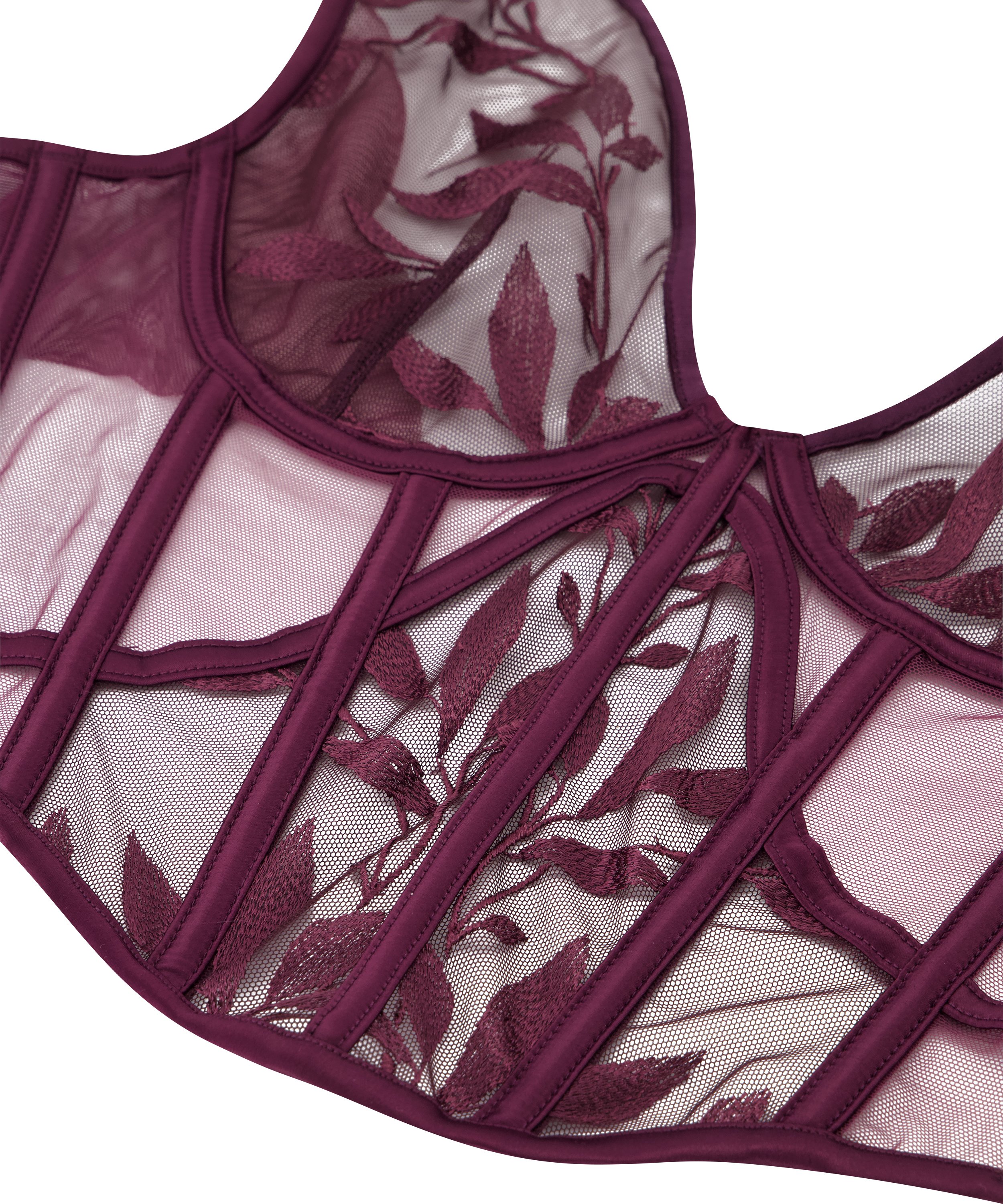 Bustier Domenica, Paars, main