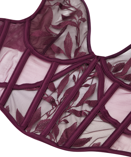 Bustier Domenica, Paars