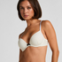 Soutien-gorge &agrave; armatures pr&eacute;form&eacute; Plunge, Blanc