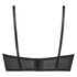 Voorgevormde longline beugel bh Valentina, Zwart