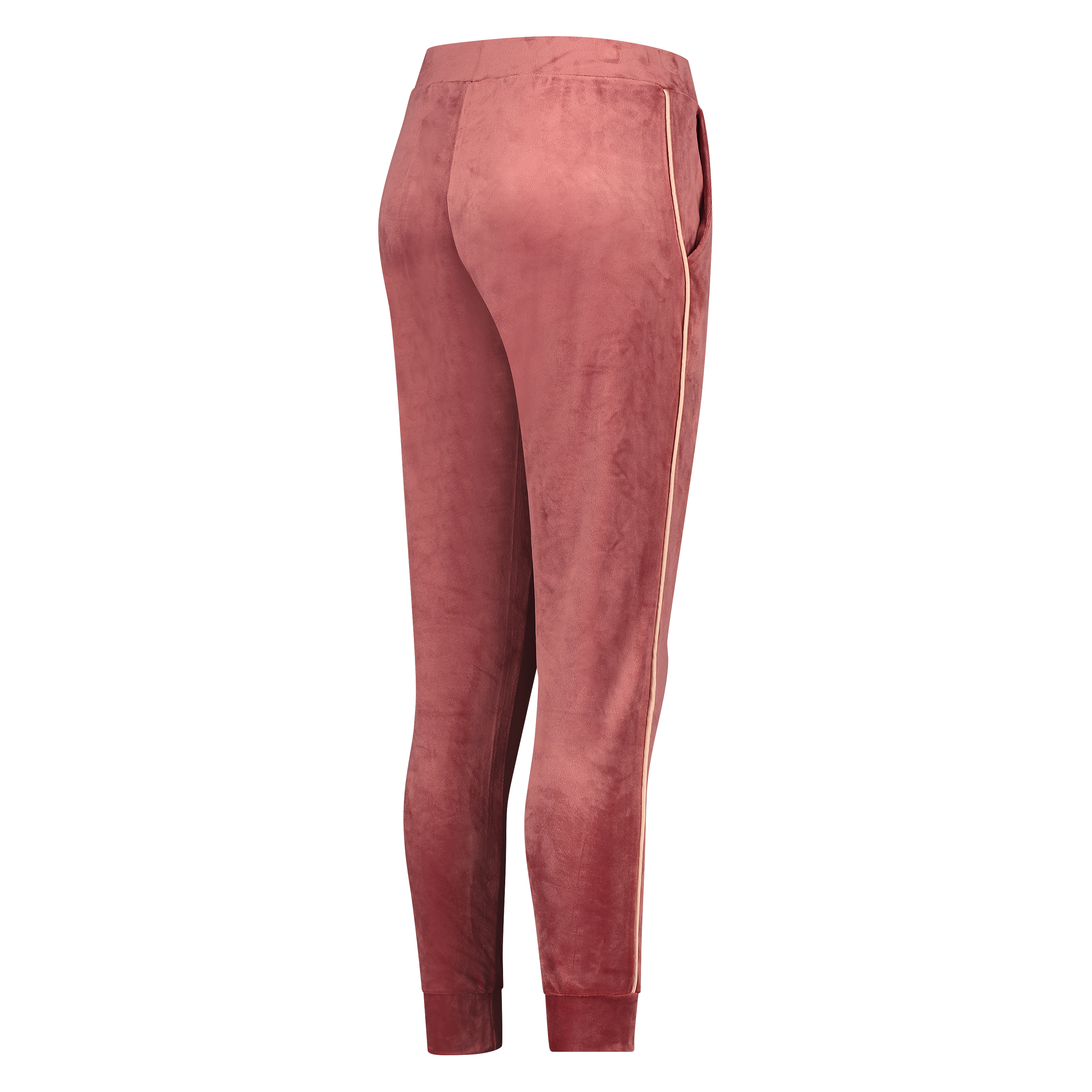 Joggingsbroek Velours, Roze, main