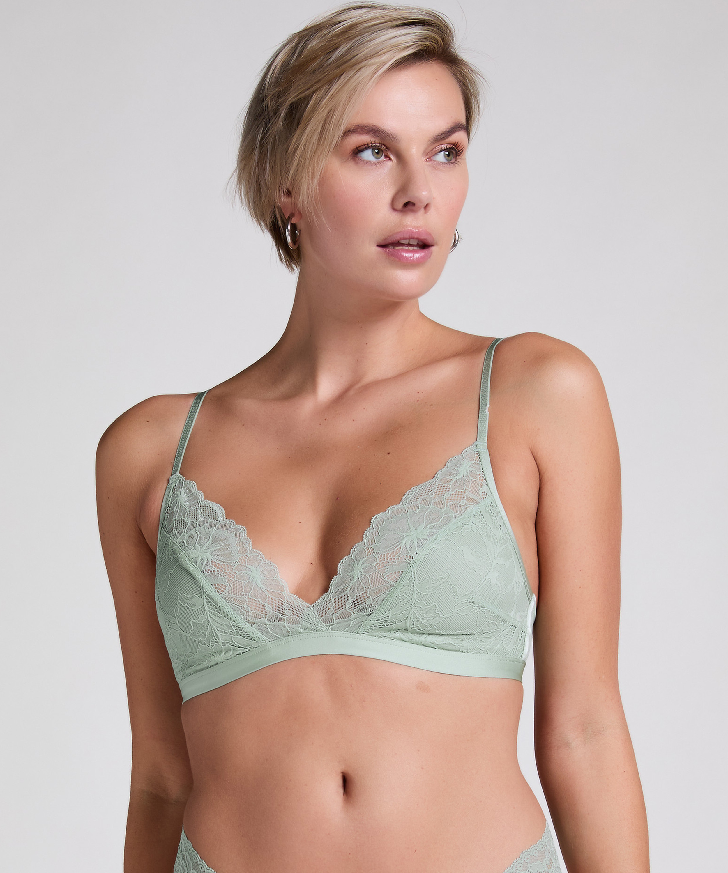Bralette Stormi, Vert, main