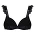 Soutien-gorge à armatures préformé push-up Posie, Noir