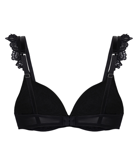 Soutien-gorge à armatures préformé push-up Posie, Noir