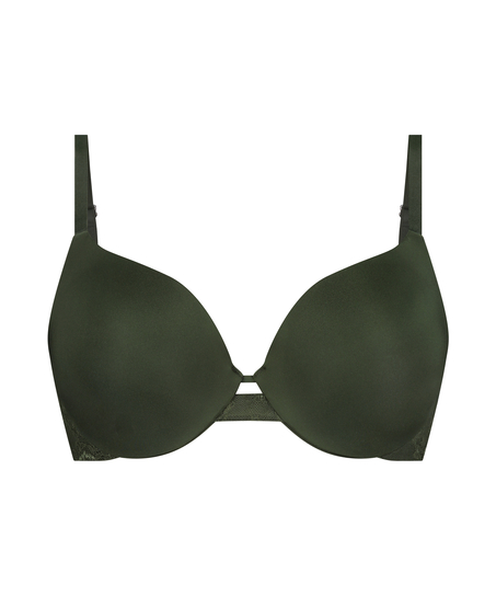 Voorgevormde push-up beugel bh Lea, Groen