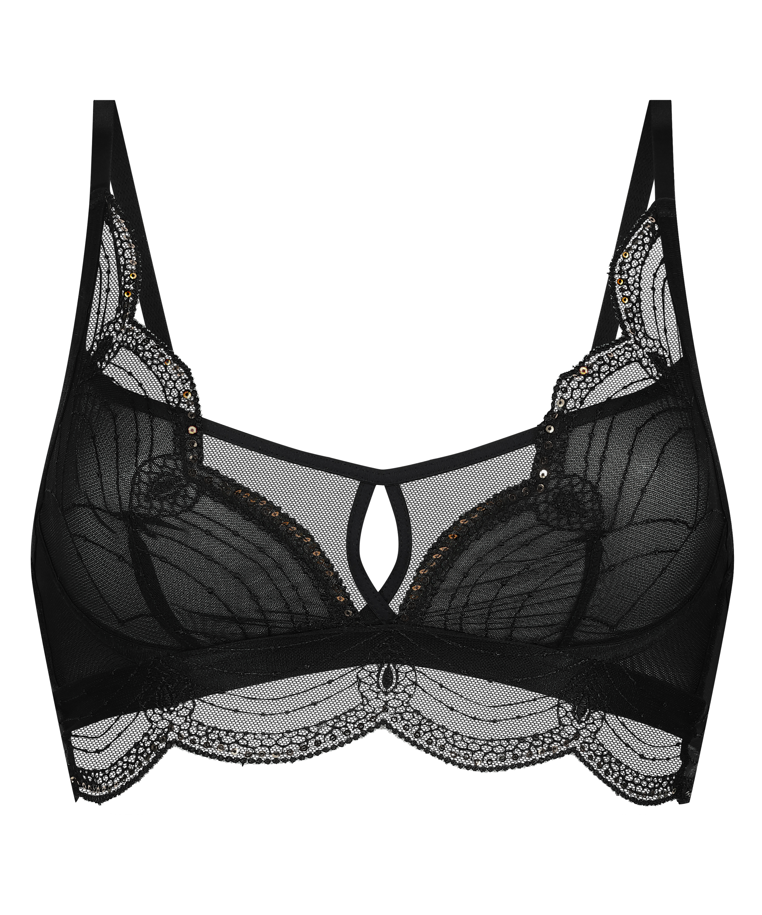 Bralette Ruby, Zwart, main